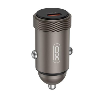 XO Design CC70 Autolaturi, 30W, 3A, 1 x USB-C, Musta