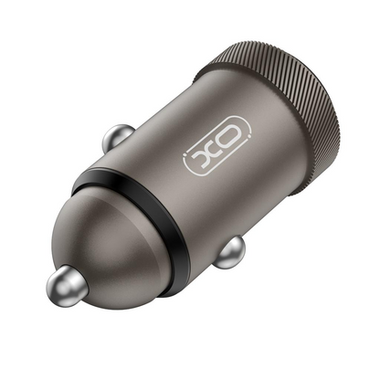 XO Design CC70 Autolaturi, 30W, 3A, 1 x USB-C, Musta