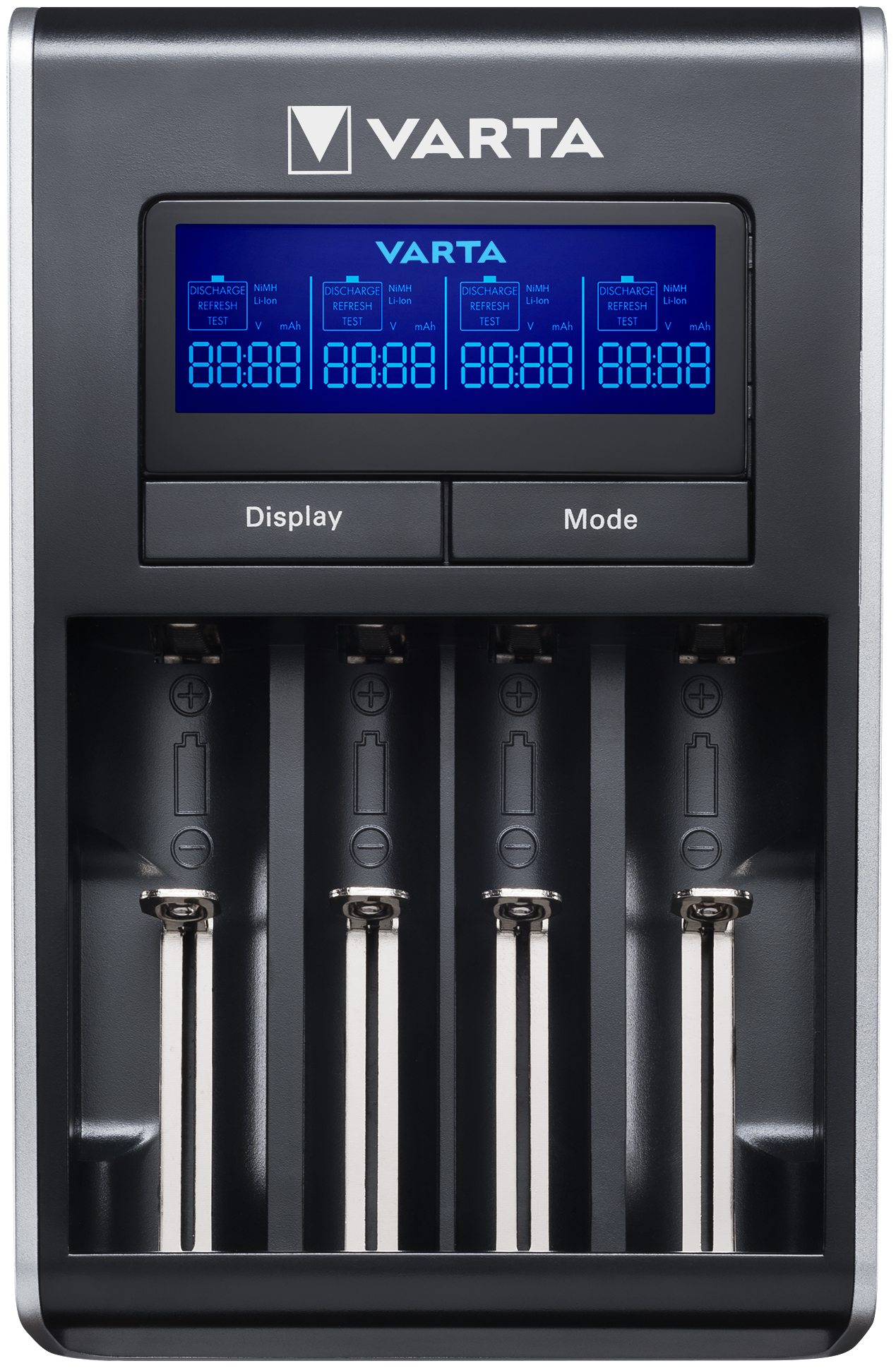 Varta-paristolaturi, AA / AAA, Musta