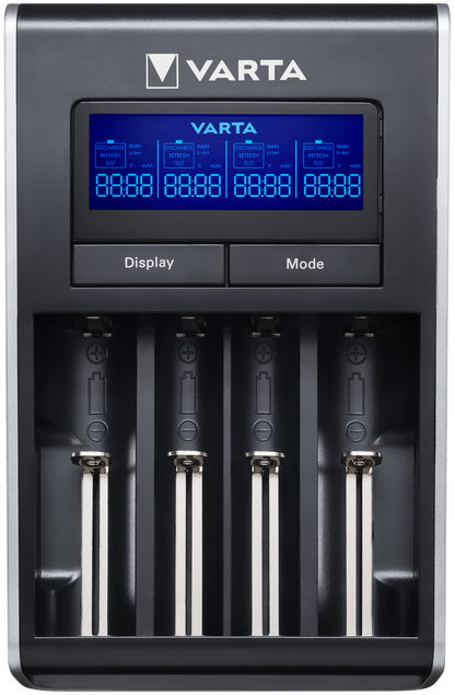Varta-paristolaturi, AA / AAA, Musta