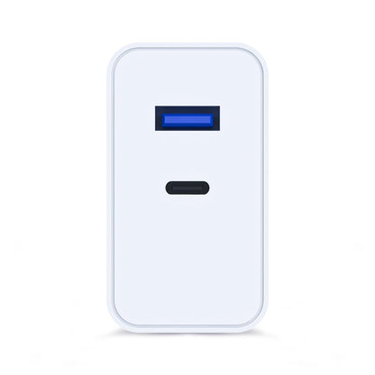 Verkkolaturi 3MK FlowPower, 45W, 1 x USB-A - 1 x USB-C, Valkoinen