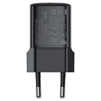 Acefast A118 Network Charger, 30W, 3A, 1 x USB-C, Black