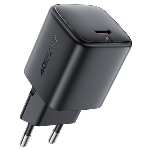 Acefast A119 -verkkolaturi, 45W, 3A, 1 x USB-C, Musta