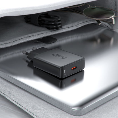 Verkkolaturi Acefast A65, 20W, 3A, 1 x USB-C, Musta