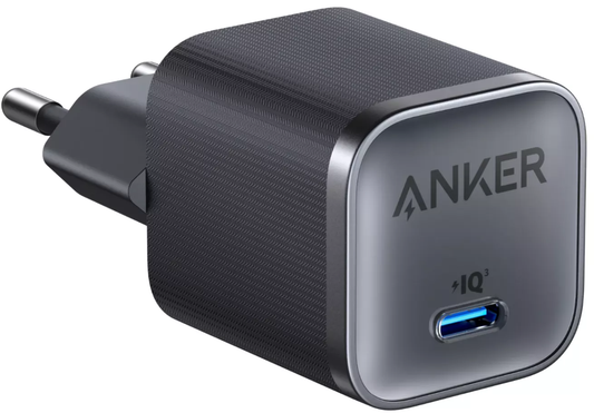 Anker Nano verkkolaturi, 45W, 3A, 1 x USB-C, Musta A2692L11