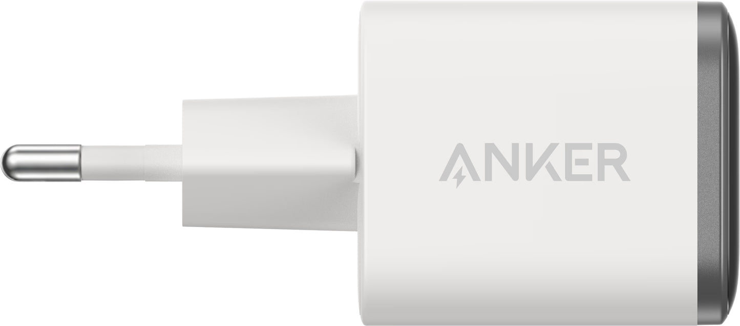 Anker Nano Display verkkolaturi, 45W, 3A, 1 x USB-C, Valkoinen A121DG21