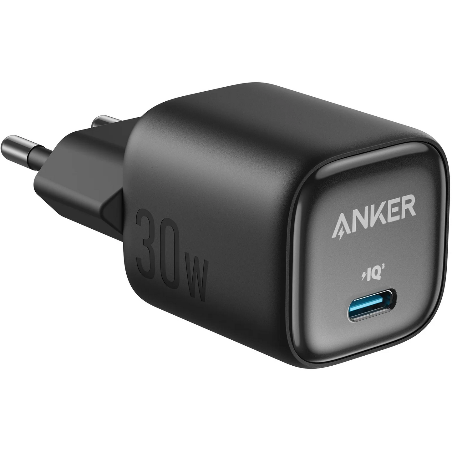 Anker Zolo -verkkolaturi, 30W, 3A, 1 x USB-C, Musta A2698G11