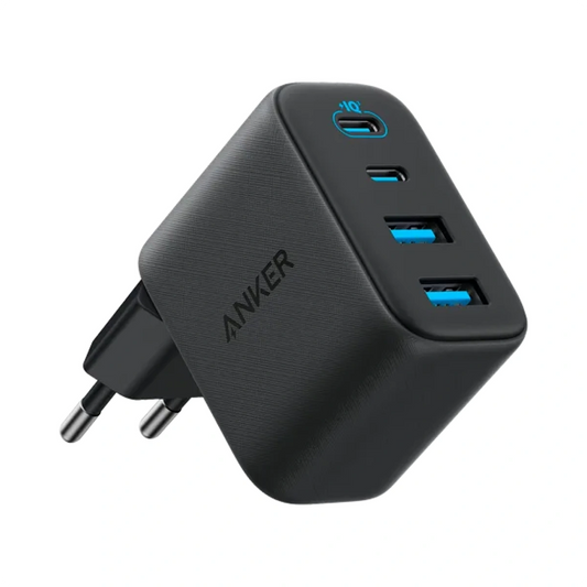 Anker Zolo verkkolaturi, 50W, 3A, 2 x USB-A - 2 x USB-C, Musta