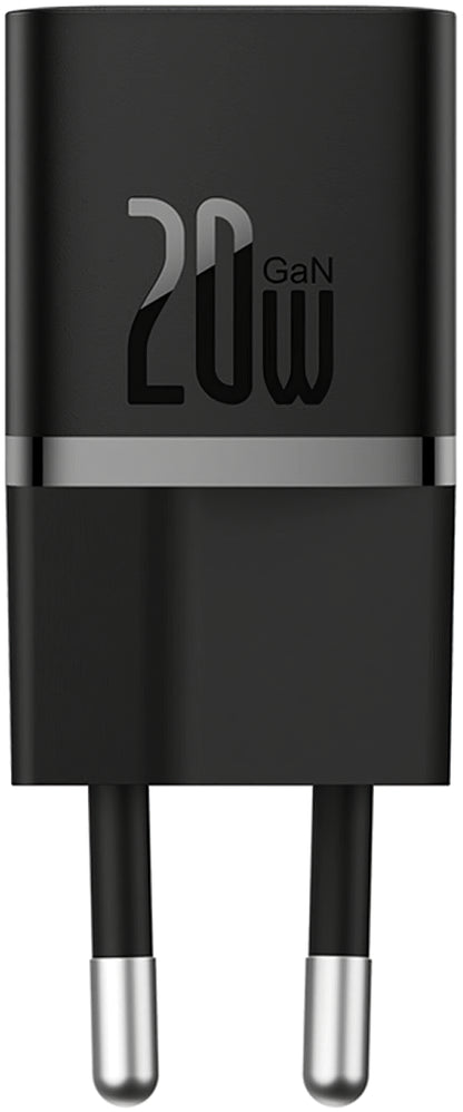 Verkkolaturi Baseus GaN5 Mini, 20W, 3A, 1 x USB-C, musta CCGN0501010101 
