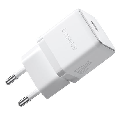 Baseus Palm -verkkolaturi, 20W, 3A, 1 x USB-C, Valkoinen P10111602213-00