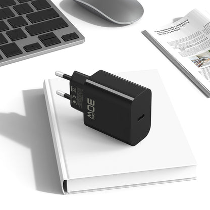 Blavec BC-14 -verkkovirtalaturi, 30 W, 3 A, 1 x USB-C, musta
