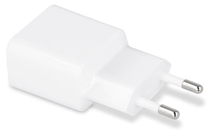 MaXlife MXTC-01 USB-C Cable Wall Charger, 10.5W, 2.1A, 1 x USB-A, White