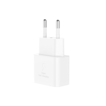 Verkkolaturi Lightning-kaapelilla XO Design L167, 25W, 3A, 1 x USB-C, Valkoinen