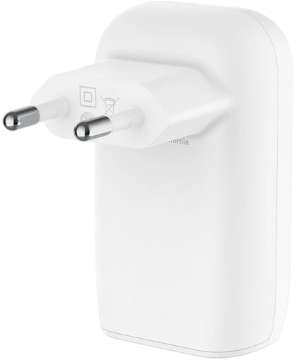 Verkkolaturi USB-C-kaapelilla Belkin BoostCharge, 67W, 3A, 3 x USB-C, Valkoinen WCC002vf2MWH-B6