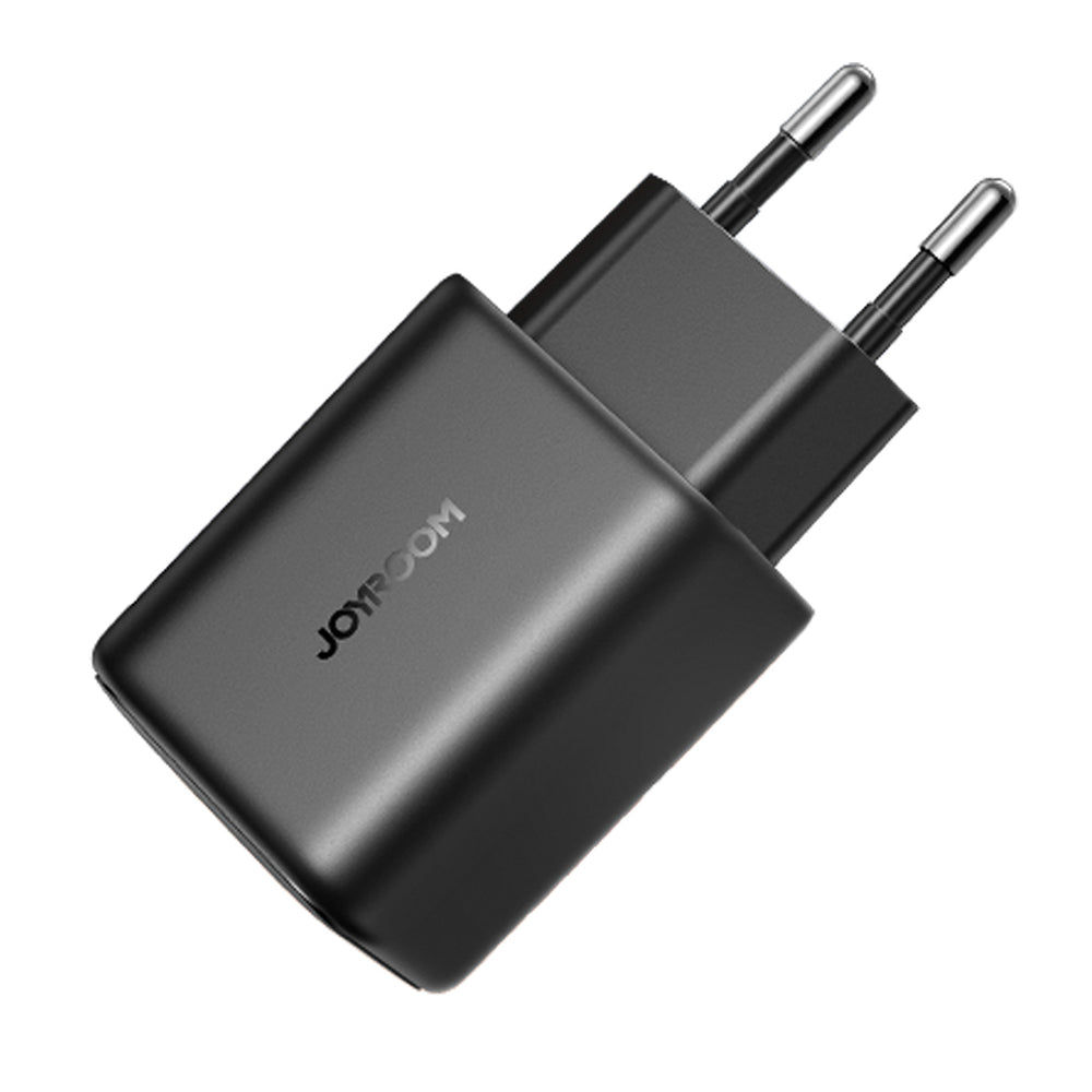 Verkkolaturi USB-C-kaapelilla Joyroom JR-TCF23, 25W, 3A, 1 x USB-C, Musta