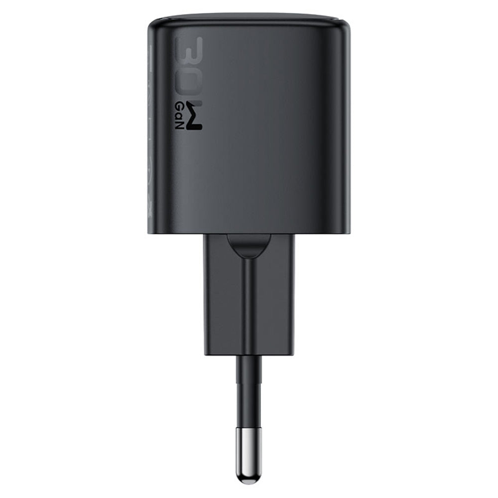 Verkkolaturi Lightning-kaapelilla Acefast A118, 30W, 3A, 1 x USB-C, Musta