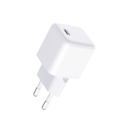 Verkkolaturi USB-C-kaapelilla 3MK Hyper, 25W, 3A, 1 x USB-C, Valkoinen