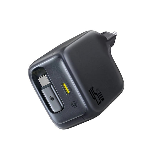 Verkkolaturi USB-C-kaapelilla Baseus EnerCore CJ11, 45W, 3A, 1 x USB-C, Musta Z0004800