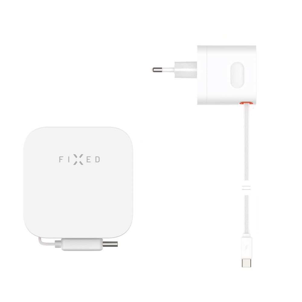 Fixed Network Charger with USB-C Cable, 65W, 3.25A, 1 x USB-C, Black