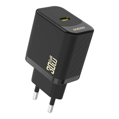 Dudao A27P -verkkolaturi, 30W, 3A, 1 x USB-C, Musta