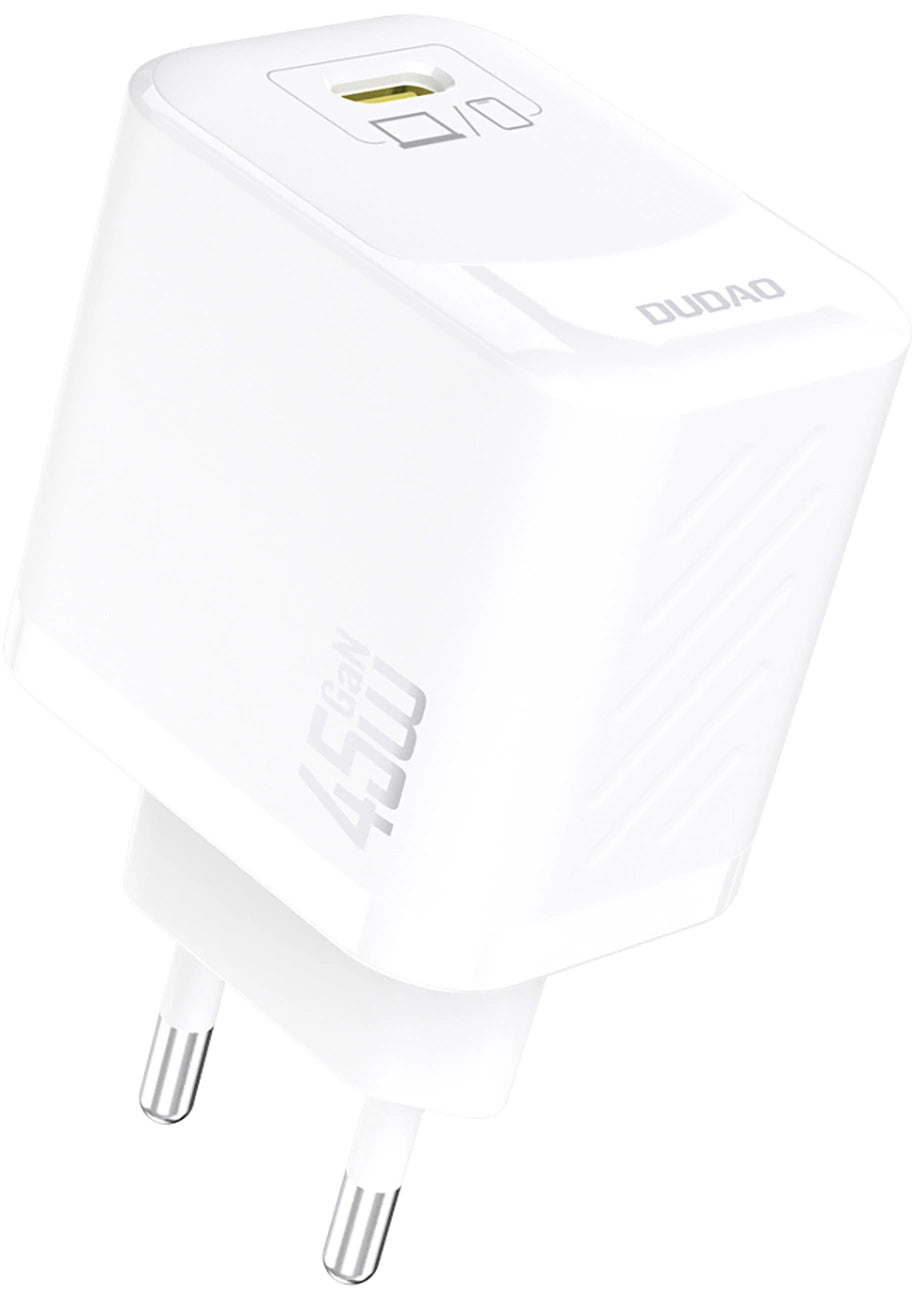 Dudao A28 Verkkolaturi, 45W, 3A, 1 x USB-C, Valkoinen