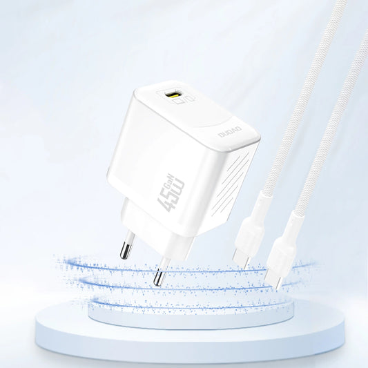 Dudao A28 Verkkolaturi, 45W, 3A, 1 x USB-C, Valkoinen
