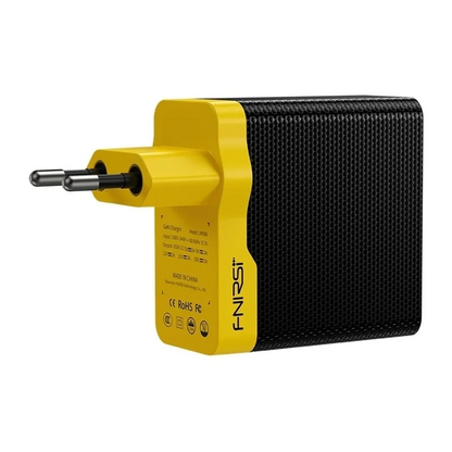 Fnirsi verkkolaturi, 100W, 5A, 1 x USB-C, Musta