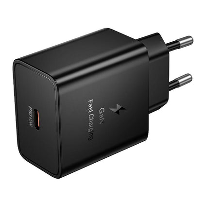 Verkkolaturi HOCO N77, 45W, 3A, 1 x USB-C, Musta
