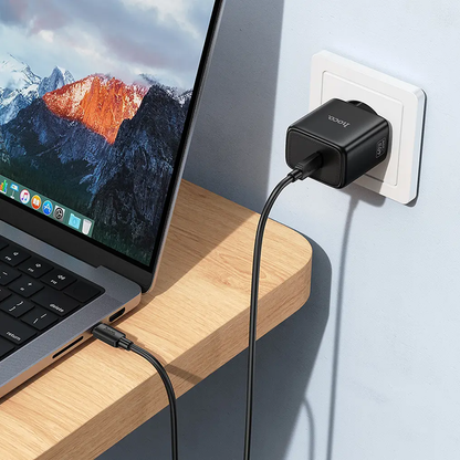 Verkkolaturi HOCO N83, 40W, 3A, 1 x USB-C, Musta