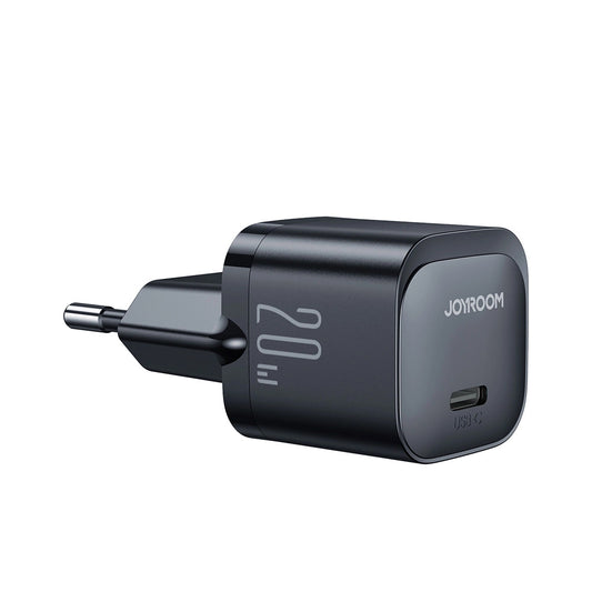 Joyroom JR-TCF02 Verkkolaturi, 20W, 3A, 1 x USB-C, Musta