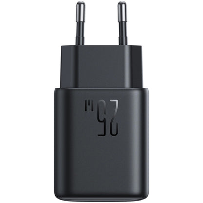 Joyroom JR-TCF13 -verkkolaturi, 25W, 3A, 1 x USB-A - 1 x USB-C, Musta