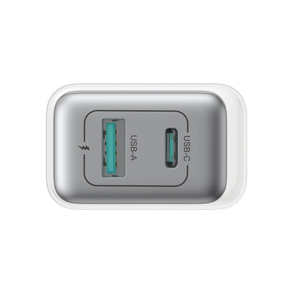 Joyroom JR-TCF15 verkkolaturi, 30W, 5A, 1 x USB-A - 1 x USB-C, Valkoinen