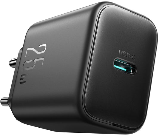 Joyroom JR-TCF23 -verkkolaturi, 25W, 3A, 1 x USB-C, Musta