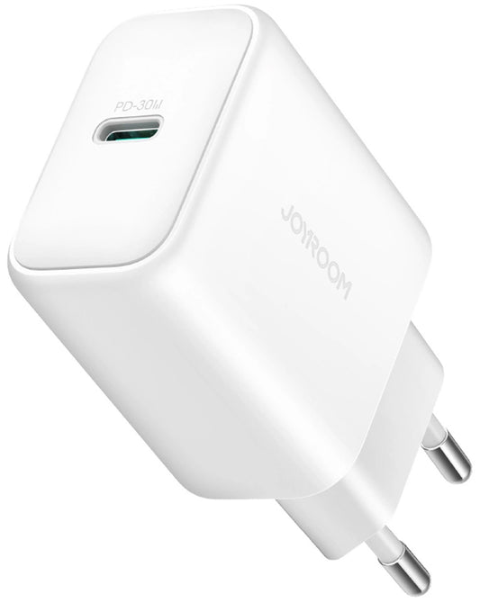 Joyroom JR-TCF24 -verkkolaturi, 30W, 3A, 1 x USB-C, Valkoinen