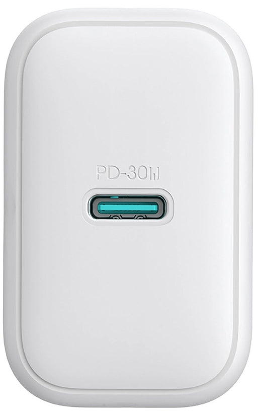 Joyroom JR-TCF24 -verkkolaturi, 30W, 3A, 1 x USB-C, Valkoinen