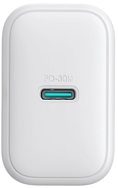 Joyroom JR-TCF24 -verkkolaturi, 30W, 3A, 1 x USB-C, Valkoinen