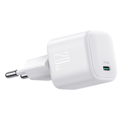 Joyroom JR-TCG08 Verkkolaturi, 20W, 3A, 1 x USB-C, Valkoinen