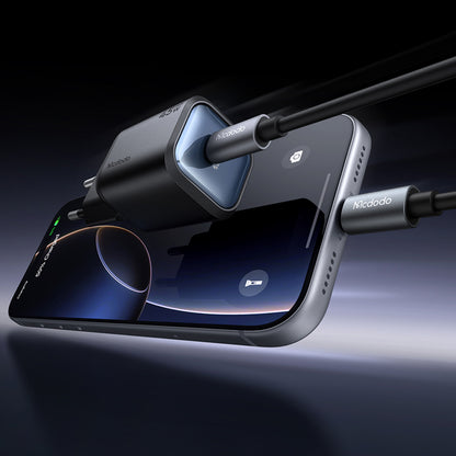 McDodo CH-4391 Ultimate Mini verkkolaturi, 45W, 3A, 1 x USB-C, musta