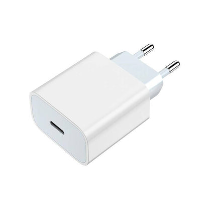 Verkkolaturi Prestico F25, 25W, 3A, 1 x USB-C, valkoinen 