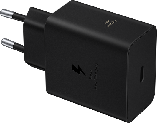 Samsung Network Charger, 60W, 3A, 1 x USB-C, Black EP-T6010NBEGWW