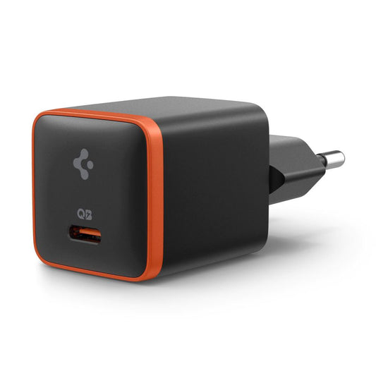 Verkkolaturi Spigen EE301EU Essential, 30W, 3A, 1 x USB-C, Musta ACH08448