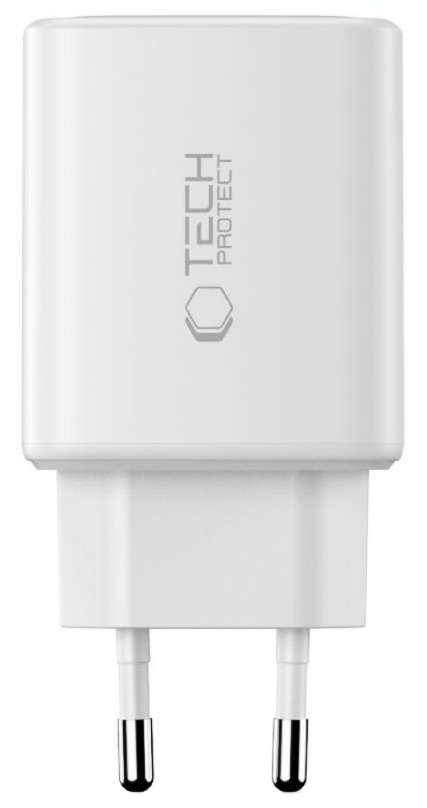 Verkkolaturi Tech-Protect NCA65W, 65W, 3A, 1 x USB-A - 2 x USB-C, Valkoinen