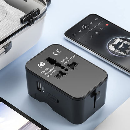 Techsuit HHT202-2C Travel -verkkolaturi, 15W, 3A, 2 x USB-C, Valkoinen