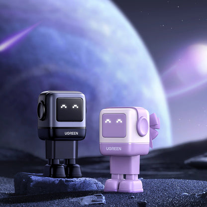 UGREEN CD361 Uno -verkkolaturi, 65W, 3.25A, 1 x USB-A - 2 x USB-C, Violetti