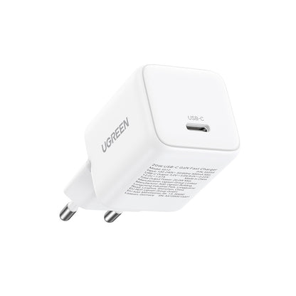 UGREEN X512 Verkkolaturi, 20W, 3A, 1 x USB-C, Valkoinen