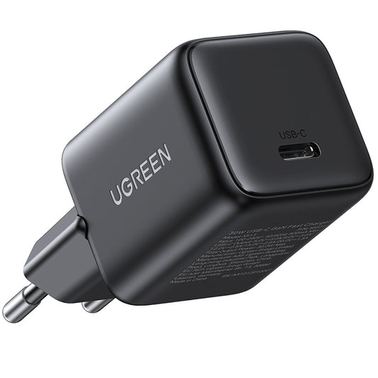 UGREEN X513 Verkkolaturi, 30W, 3A, 1 x USB-C, Musta