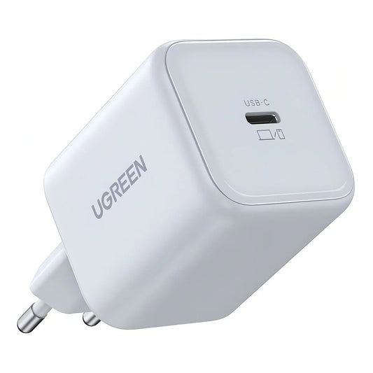 Verkkolaturi UGREEN X524 (65053), 45W, 3A, 1 x USB-C, Valkoinen