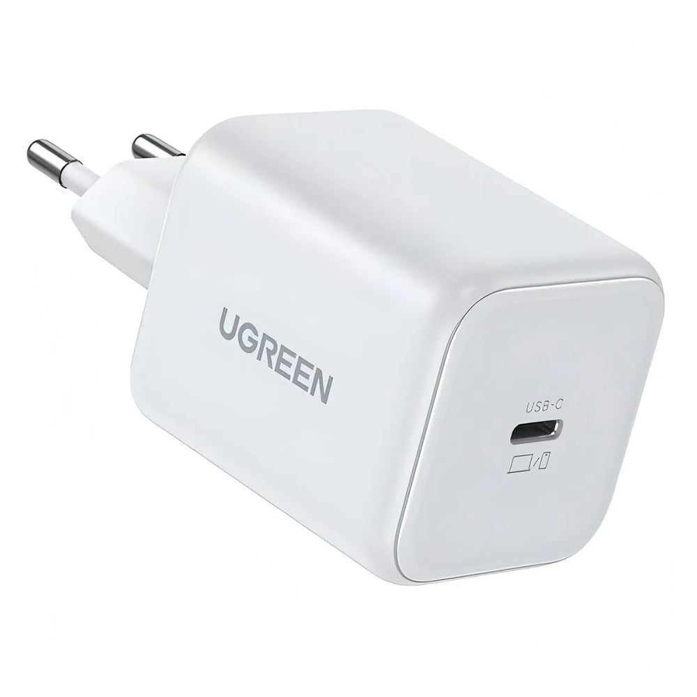 Verkkolaturi UGREEN X524 (65053), 45W, 3A, 1 x USB-C, Valkoinen