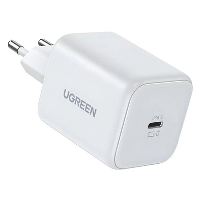 Verkkolaturi UGREEN X524 (65053), 45W, 3A, 1 x USB-C, Valkoinen