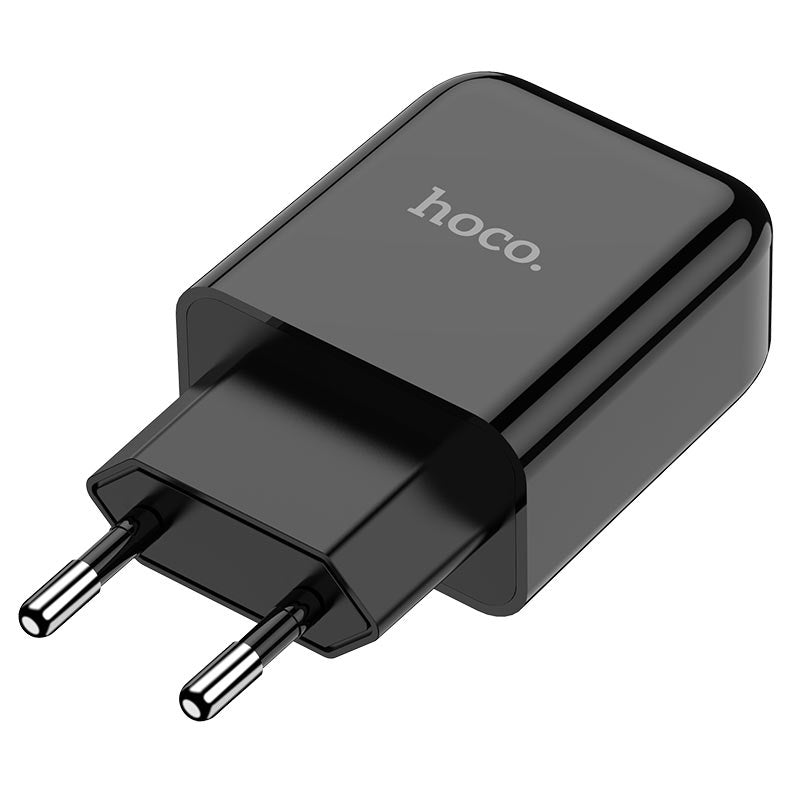 Verkkolaturi HOCO N2, 10W, 2A, 1 x USB-A, Musta